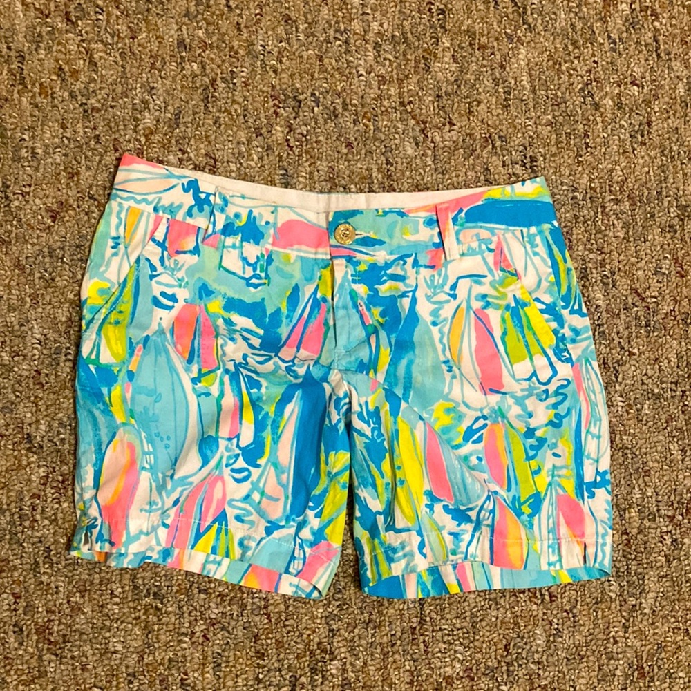 Lilly Pulitzer Jayne Shorts “You Gotta Regatta”